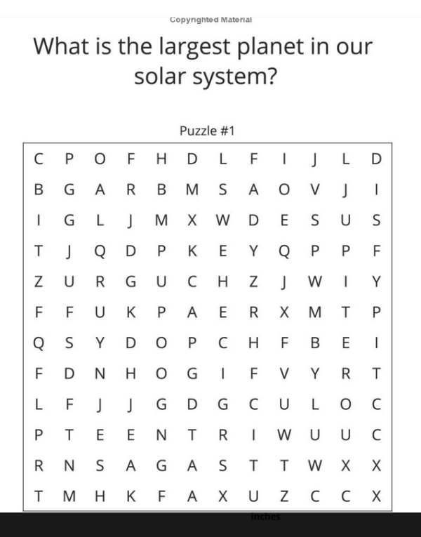 Fourth Grade Trivia Word Search: Vol 1: Solve Trivia, Find Words, Have Fun! - Image 3