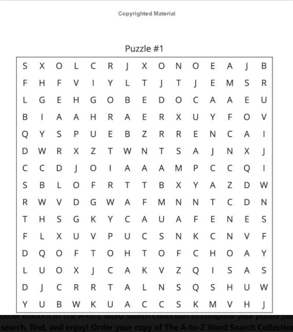 The A-To-Z Word Search Collection: C Edition, Volume 1 - Image 5