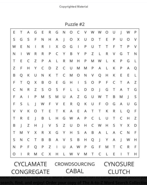 The A-To-Z Word Search Collection: C Edition, Volume 1 - Image 4