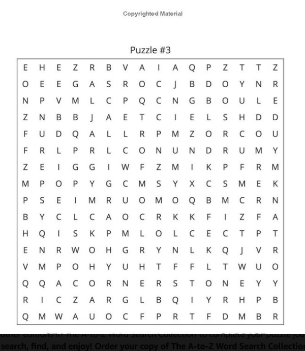 The A-To-Z Word Search Collection: C Edition, Volume 1 - Image 3